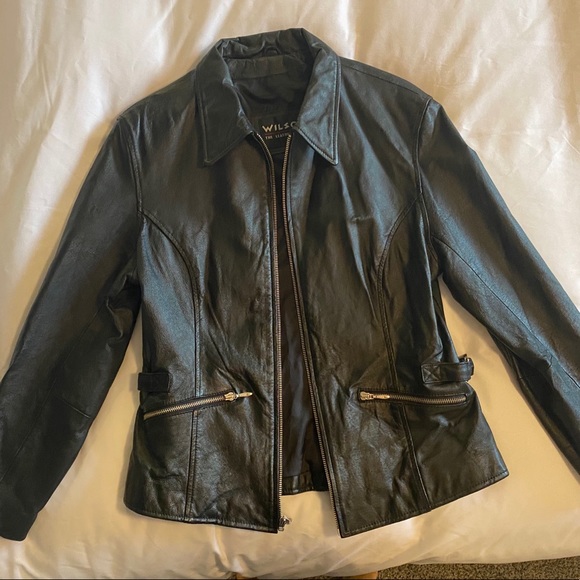 VINTAGE Wilson’s leather jacket! Rare find! - Picture 5 of 6